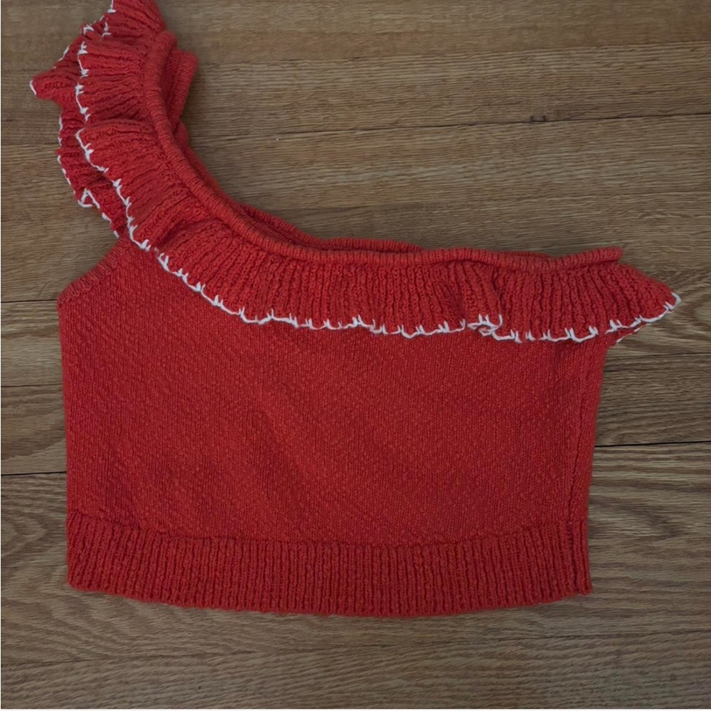 Urban Outfitters Vibrant Knit off the shoulder Sweater